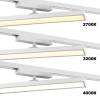 Трековый линейный светодиодный светильник Novotech Stratus 359774 фото 5