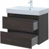 Тумба с раковиной Aquanet Nova Lite 75 305240 подвесная, дуб черный фото 7