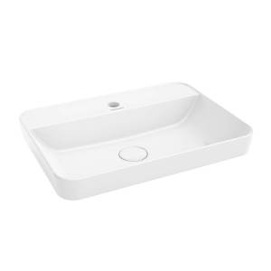 Раковина Kerama Marazzi Plaza PLR.wbi.55.1 встраиваемая, 55 см, белая глянцевая