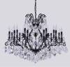 Люстра Crystal Lux Magnifico Sp19 Black/Transparent фото 3