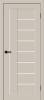 Межкомнатная дверь Bravo Браво-29 полотно Cream Silk, стекло Magic Fog 600x2000
