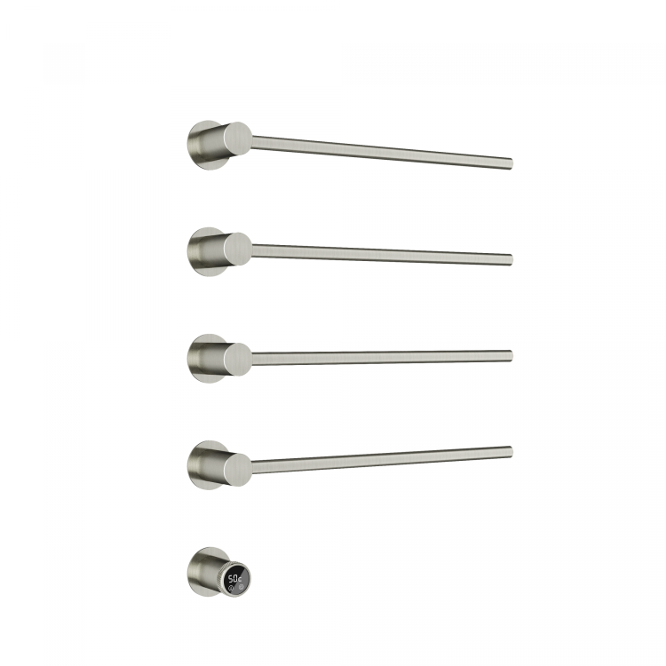 Полотенцесушитель электрический Sancos Линия (Linea) SC14001BN брашированный никель