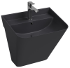 Раковина Isvea Sott'Aqua 10SQ37002SV-2C антрацит матовый, 50x42 фото 2