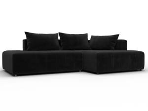 Диван угловой Лига Диванов Лига-103 134819 Черный