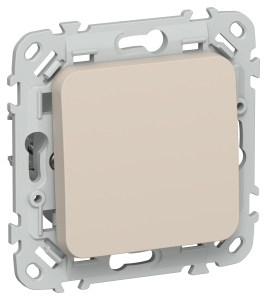 Выключатель 1-клавишный перекрестный IEK Flite FI-V13-0-10-K88 льняной