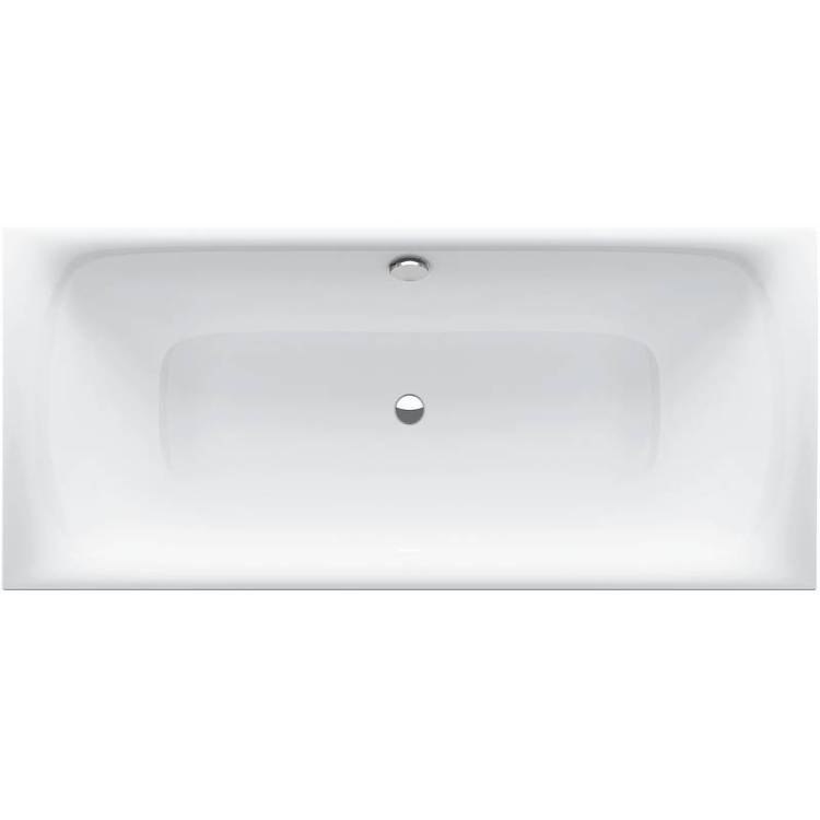 Стальная ванна Bette Lux 3441-000 PLUS 180x80x45 белая, с шумоизоляцией