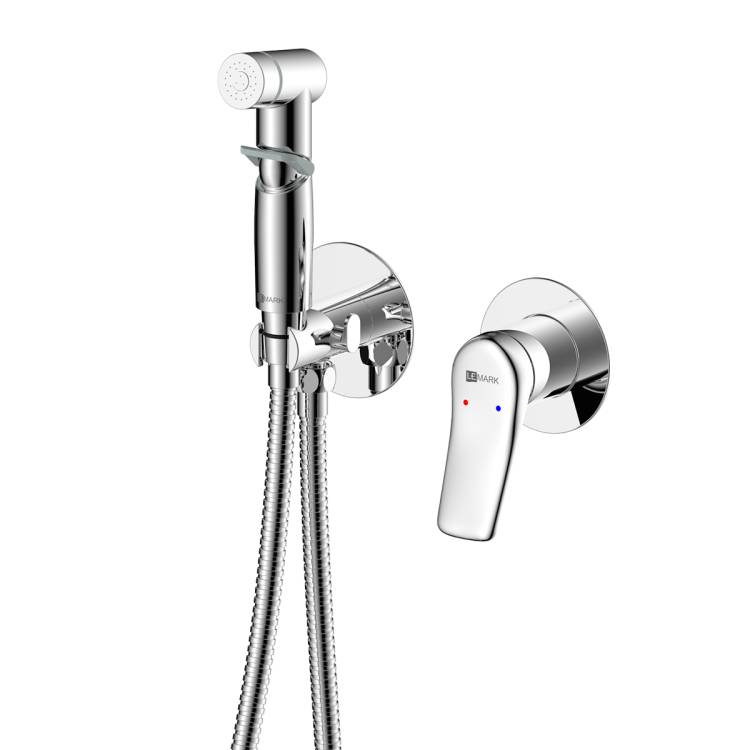 Гигиенический душ Lemark Ortus LM11319C хром, со смесителем