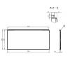 Экран AM.PM X-Joy W94A-120-070W-P фронтальный, белый, 120см фото 2