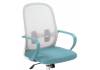 Кресло компьютерное Woodville Bust 15796 gray/blue/white фото 7