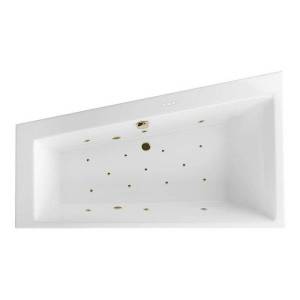 Акриловая ванна Excellent Sfera Slim RELA WAEX.SFL17S.RELAX.BR 170x100 левая, бронза