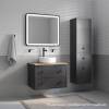 Тумба под раковину Iddis Torr 70 TOR70DVi95K подвесная, со столешницей, дуб верона темно-серый фото 3
