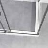 Душевой уголок Vincea Slim-N VSS-4SN9010CLGM профиль вороненая сталь, стекло прозрачное, 100x90x195 фото 4