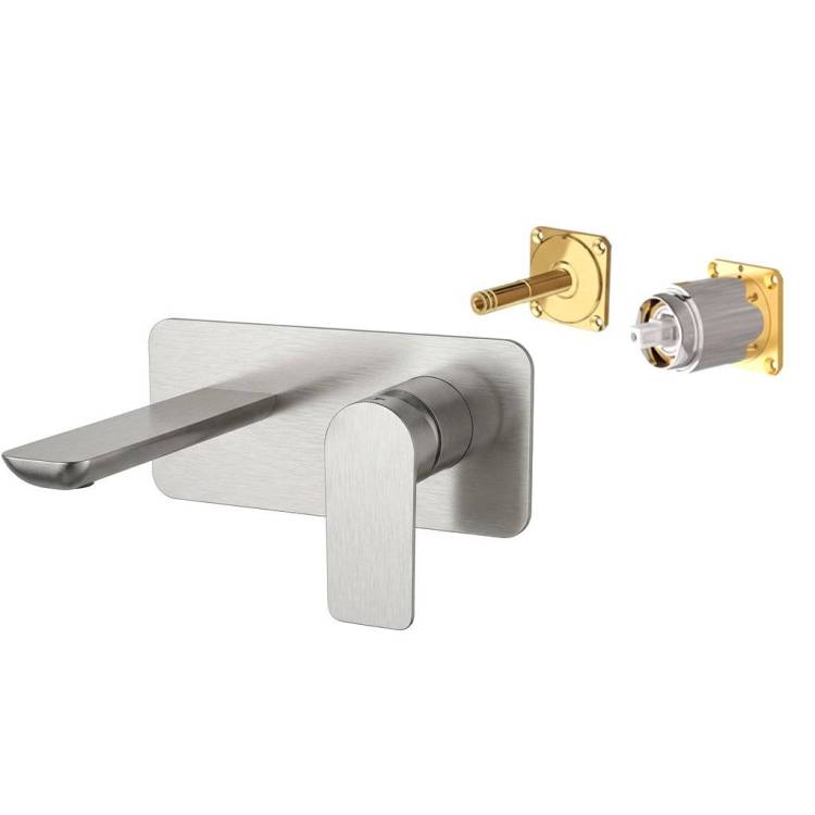 Смеситель для раковины Remer Infinity I15KBXV сталь