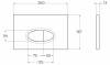 Комплект Belbagno Duet CZR-2462-TH-TOR/CZR-870-SC/BB026/BB051CR кнопка хром фото 8