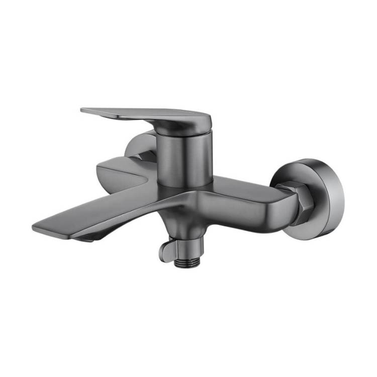 Смеситель для ванны Haiba HB60816-3 оружейная сталь