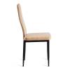 Стул Tetchair Easy (mod. JSC02-1) 21256 металл, флок, sandy (песочный) HLR6/черный фото 2