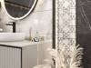 Декор Cersanit Royal Stone A16015 Узор Белый 29.8x59.8 фото 3