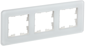 Рамка 3-постовая IEK Brite BR-M32-G-41-K01 белый