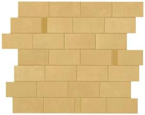 Мозаика Atlas Concorde Boost Pro 9BMT Mustard Minibrick Pro Yellow 29.7x33.3