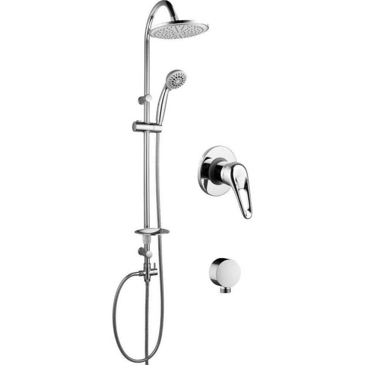 Душевой комплект Lemark LM4123C + LM8801С + LM8086C