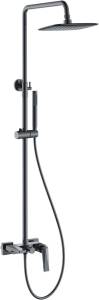 Душевая стойка Boheme Venturo 378-SGM Shine Gun Metall