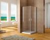 Душевой уголок Aquanet Cinetic AE12-N-90H190U-CT-2 шт профиль хром, 900х900 фото 2