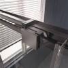 Душевая дверь в нишу Veconi Premium Trento PTD30-GR-140-01-C4 профиль брашированный графит, стекло прозрачное, 140x200 фото 6