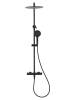 Душевая стойка Wonzon & Woghand WW-88739903-MB с термостатом, черный фото 2