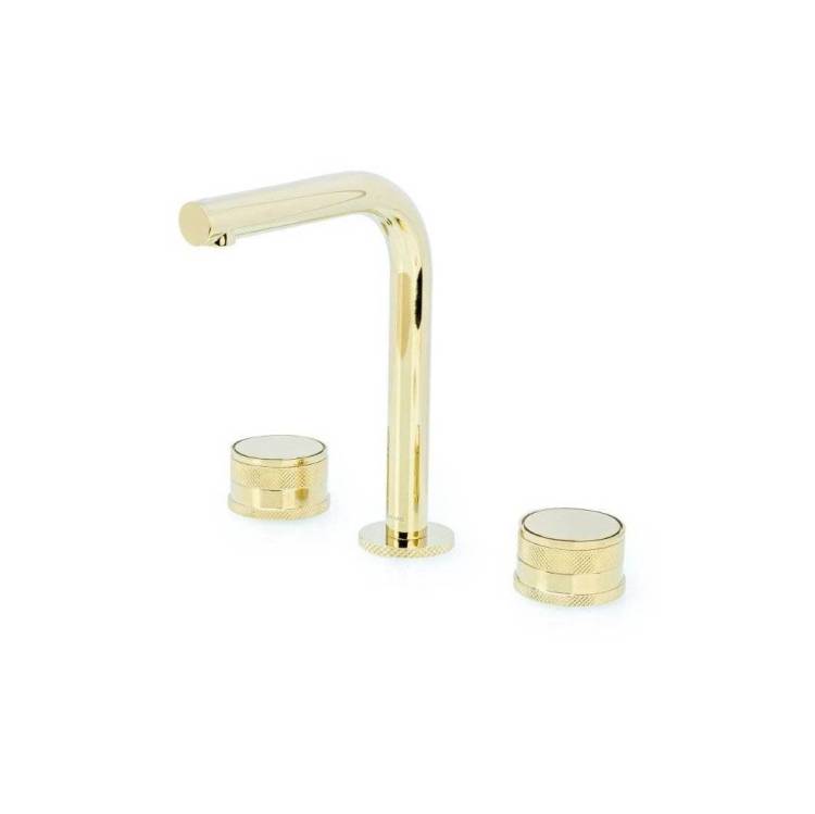 Смеситель для раковины Boheme Prestige 152-G-PR золотой