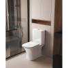 Унитаз-компакт Aquatek Optima Square AQ4411-00 безободковый, сиденье микролифт, белый фото 7