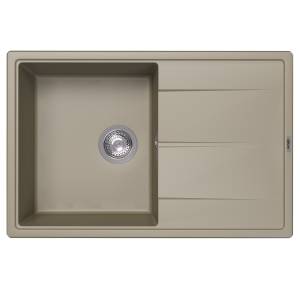 Мойка кухонная Abber Quarz AQ2904S песочный, 51x78
