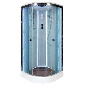 Душевая кабина AvaCan EM1580LED с подсветкой, 80x80x220