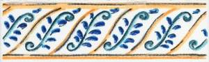Бордюр Kerama Marazzi Капри STG/A462/5232 майолика 20x6.3
