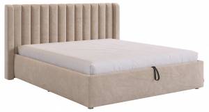 Кровать двуспальная Mebelson Ева ZP.KM1.6-23.2170 капучино 160x200