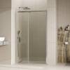 Душевая дверь Wasserkraft Aula 11P05 профиль хром, стекло прозрачное, 120x190 фото 2