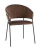 Стул Stool Group Бруно AV 433-Sch-08 велюр коричневый