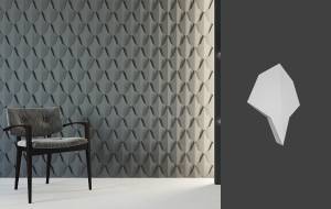 Гипсовая панель Deco Line Design Line Dragon Scale - C 26.5x4x20.3