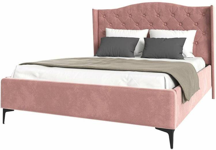 Кровать 1400х2000 НК-Мебель Tango 72306789 Розовый 135x161x220.5