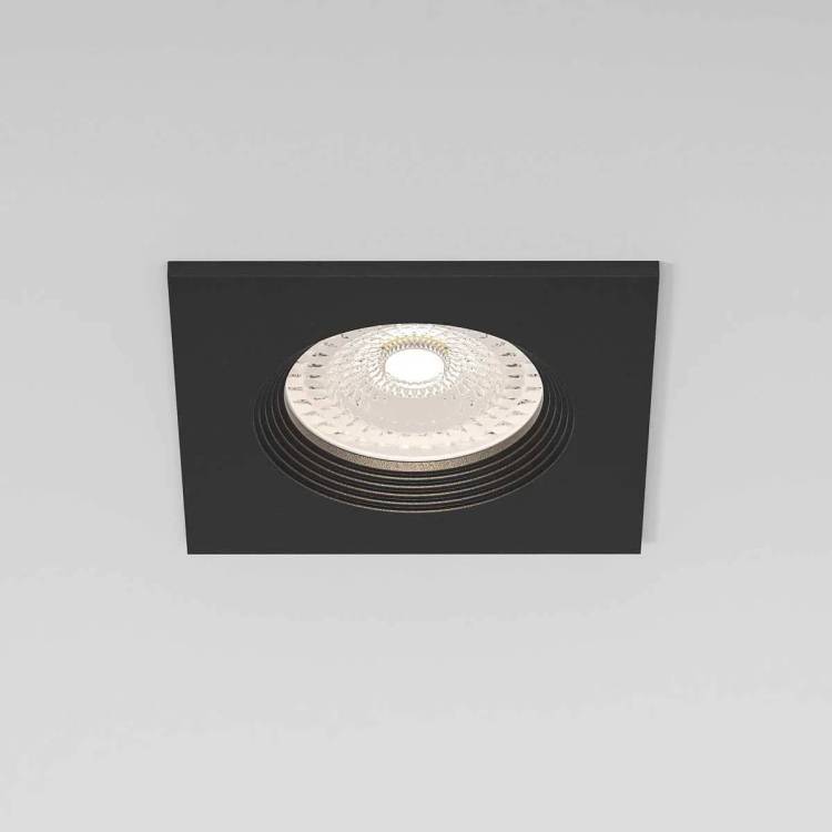 Встраиваемый точечный светильник Elektrostandard City 25055/01 GU10 черный