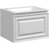 Тумба с раковиной Sancos Very VR60W 60 см, Bianco, раковина CN7011