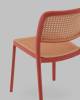 Стул Stool Group Yona PP-296 red 36877 красный, пластиковый фото 7