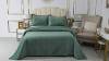 Покрывало с наволочками евростандарт Sofi De MarkO Натаниэль 4627177424567 (изумруд)