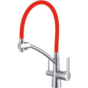 Смеситель для кухни Savol S-L1805-03 с гибким изливом