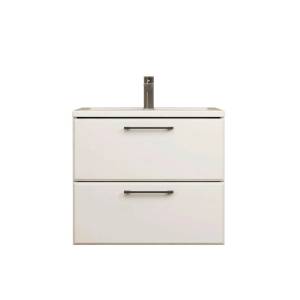 Тумба с раковиной Uperwood Foster New подвесная, белая, 60 см