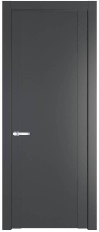 Межкомнатная дверь Profil Doors 1.1 P полотно Графит 800x2000