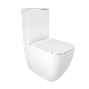 Унитаз-компакт Cerutti Spa Chika 8708 безободковый, с микролифтом