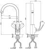 Смеситель для кухни D&K Gondolla DA1022441 фото 4