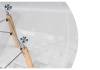 Стол Woodville PT-151 15486 clear glass/wood фото 5