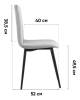 Стул Stool Group Easy fb-easy-vl-63 винный, велюр фото 10