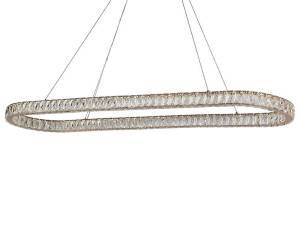 Подвесная светодиодная люстра Newport Krista 8580/140 C oval gold